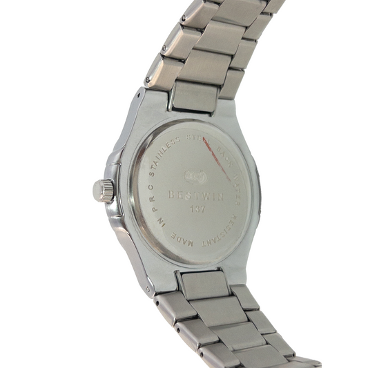 Bestwin Nautilus Style Watch – Aqua Green Dial with Stainless Steel Strap