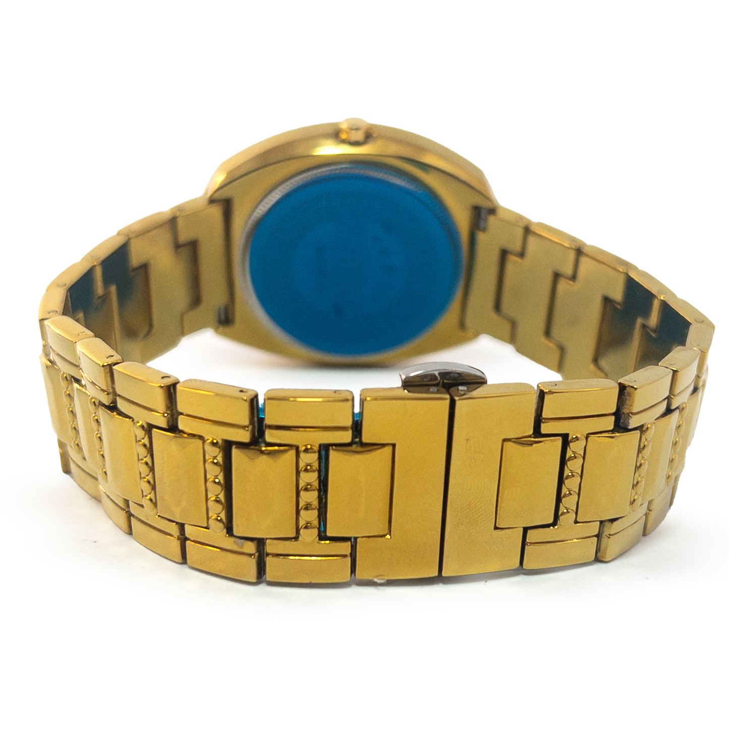 Rado Style Gold Watch for Men – Diamond Dial & Day-Date Display