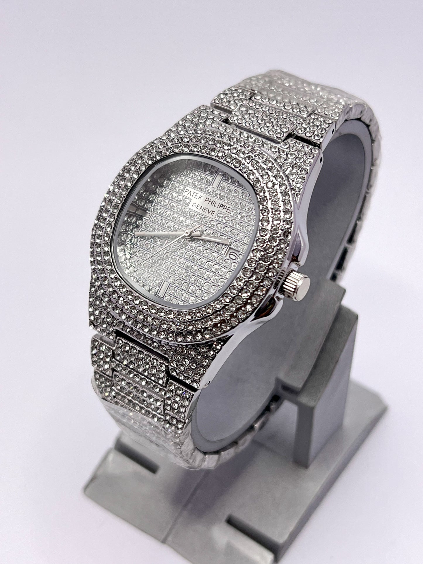 Patek Philippe Nautilus Full Diamond Iced Edition