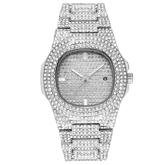 Patek Philippe Nautilus Full Diamond Iced Edition